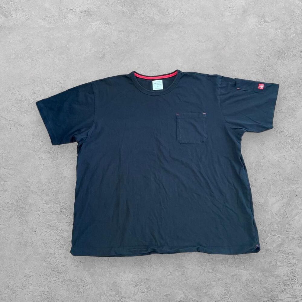 Hedley & Bennett Chef Pocket Tee Black XL Kitchen Utility Workwear